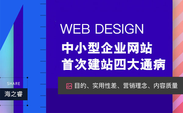 中小型企業(yè)首次建站四大通病
